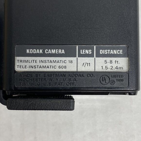 Vintage Kodak Ektron Model A Electronic Flash Unit Original Box Camera Decor - Picture 4 of 9